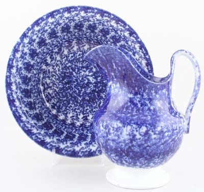 Ewer and Bowl c1840